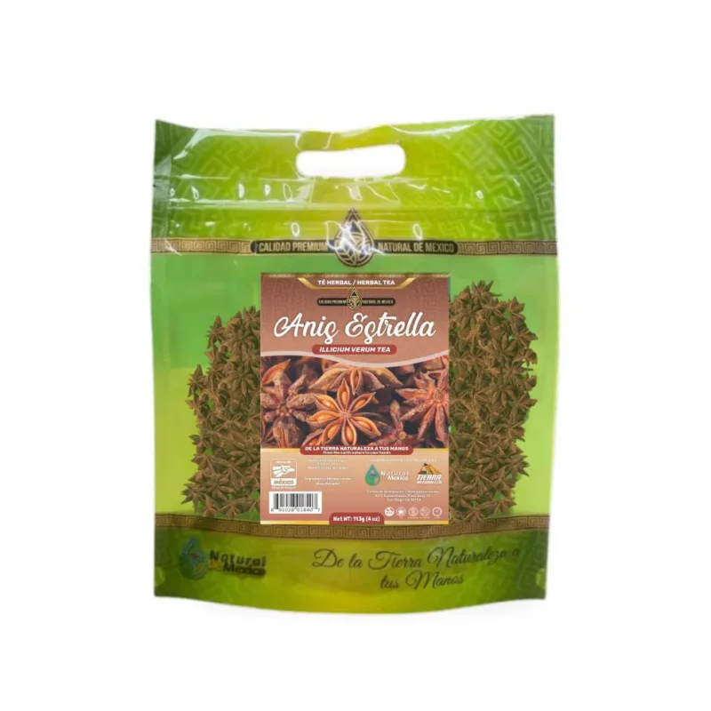 Anis Estrella Té Herbal 113g - 4 oz / Illicium Verum Herbal Tea 113g - 4 oz