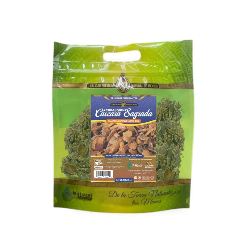 Cascara Sagrada Té Herbal 113g - 4 oz / Rhamnus Purshiana Herbal Tea 113g - 4 oz