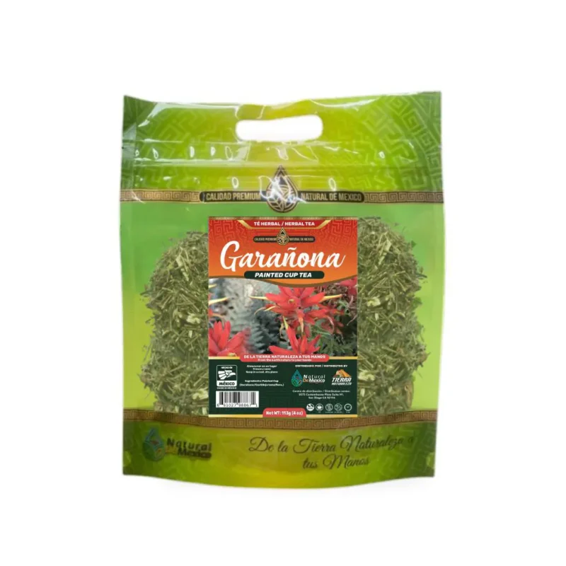 Garañona  Té Herbal 113g - 4 oz / Painted Cup Herbal Tea 113g - 4 oz