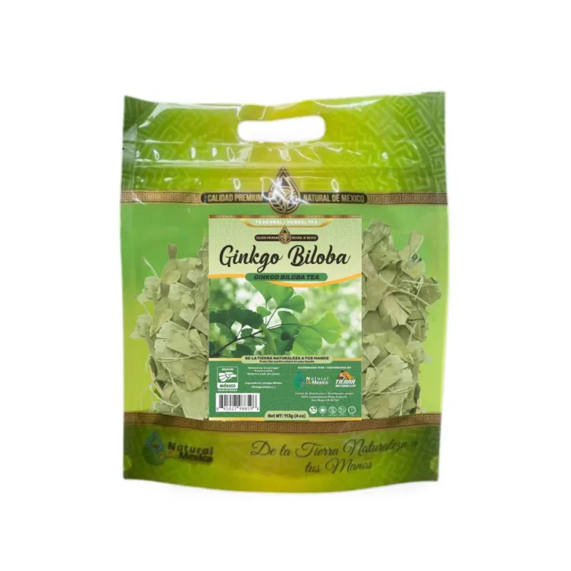 Ginkgo Biloba  Té Herbal 113g - 4 oz / Ginkgo Biloba Herbal Tea 113g - 4 oz