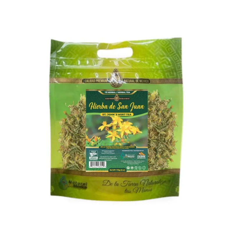 Hierba de San Juan Té Herbal 113g - 4 oz / St. John's Wort Herbal Tea 113g - 4 oz