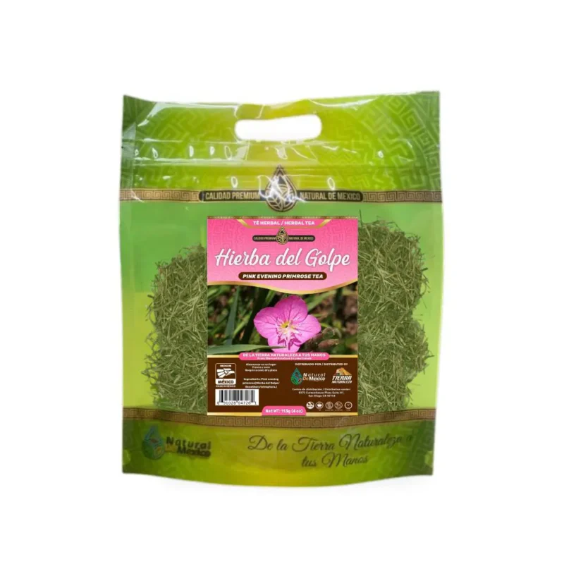 Hierba del Golpe Té Herbal 113g - 4 oz / Pink Evening Primrose Herbal Tea 113g - 4 oz