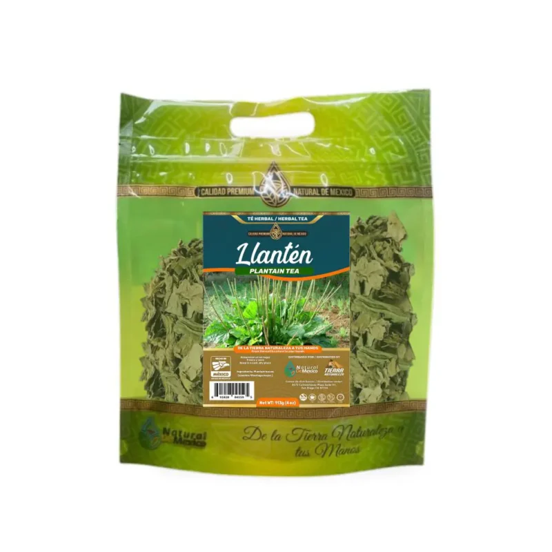 Llanten Té Herbal 113g - 4 oz /  Plantain Herbal Tea 113g - 4 oz