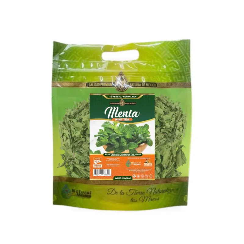 Menta Té Herbal 113g - 4 oz / Mint Herbal Tea 113g - 4 oz