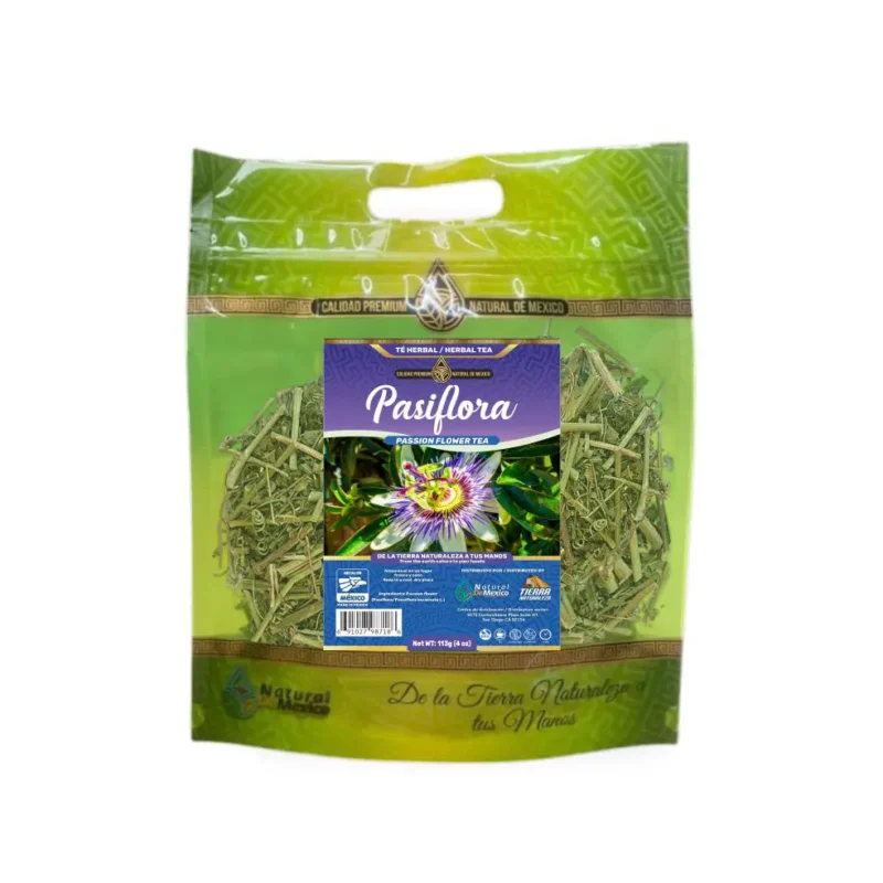 Pasiflora Té herbal 113g - 4 oz / Passion Flower Herbal Tea 113g - 4 oz