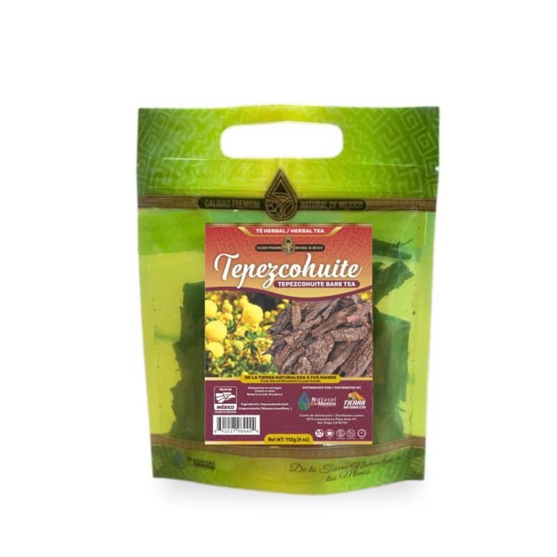 Tepezcohuite Corteza Té Herbal 113g - 4 oz / Tepezcohuite Bark Herbal Tea 113g - 4 oz