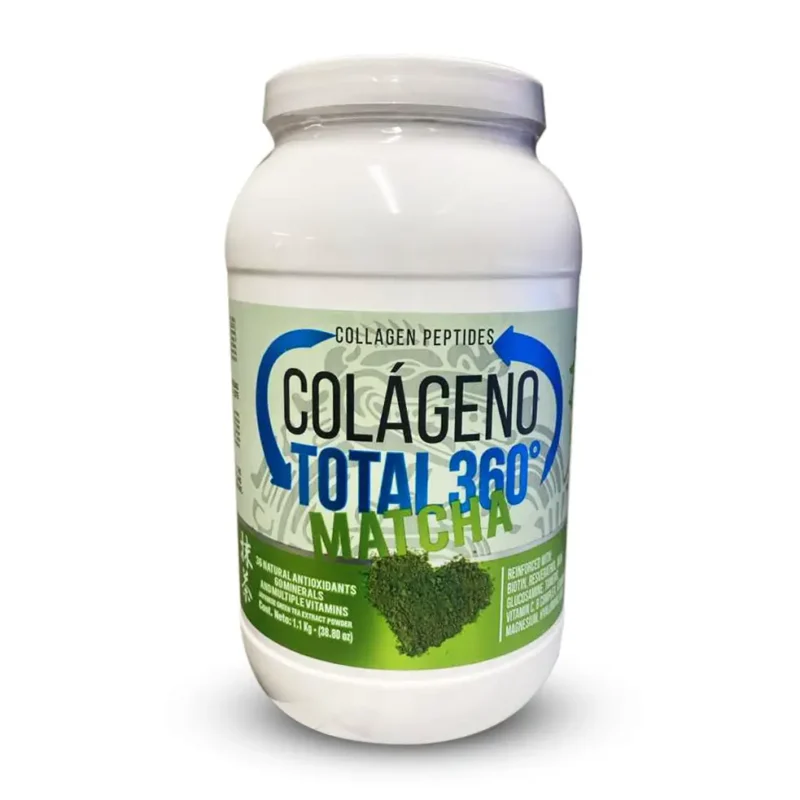 Colágeno Total 360 Matcha 1.1 kg (38.80 oz)