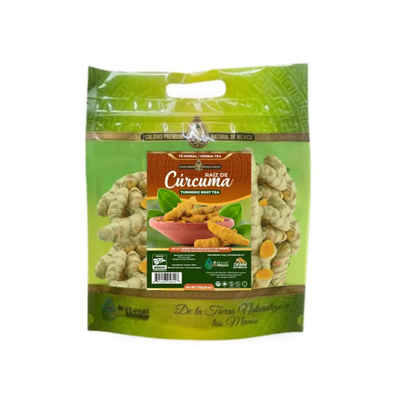 Curcuma Raiz Té Herbal 113g - 4 oz / Turmeric Root Herbal Tea 113g - 4 oz