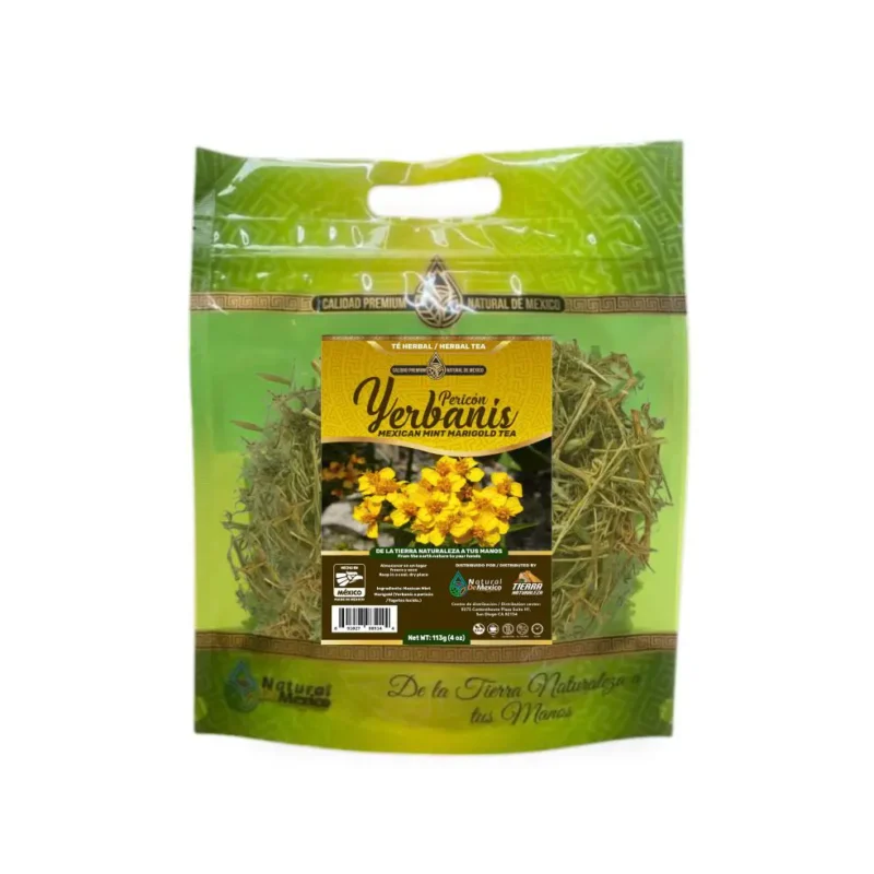 Yerbanís o Pericon Té Herbal 113g - 4 oz / Mexican Marigold Herbal Tea 113g - 4 oz